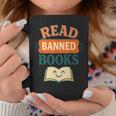 Read Banned Books Freedom To Read Graphic Print Coffee Mug Unique Gifts