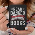 Read Banned Books Literary Rebel Style Graphic Print Coffee Mug Unique Gifts