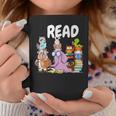 Read Book Club Piggie Elephant Pigeons Teacher Library For Men Women Kids Graphic Print Coffee Mug Unique Gifts
