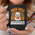 Read More Books Booooks Ghost Pumpkin Cute Teacher Halloween Graphic Print Coffee Mug Unique Gifts