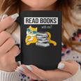 Read Books With Me Cat Lover Book Lover Librarian Reading Graphic Print Coffee Mug Unique Gifts Read Books With Me Cat Lover Book Lover Librarian Reading Graphic Print Coffee Mug Unique Gifts