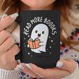 Read More Books Cute Ghost Halloween Teacher Graphic Print Coffee Mug Unique Gifts