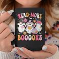 Read More Books Ghosts Reading Book Teacher Halloween Graphic Print Coffee Mug Unique Gifts