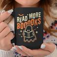 Read More Books Halloween Cute Ghost Boo Librarian Teacher For Men Women Kids Graphic Print Coffee Mug Unique Gifts