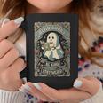 Read Books Be Kind Stay Weird Tarot Ghost Reading Coffee Graphic Print Coffee Mug Unique Gifts