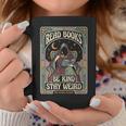 Read Books Be Kind Stay Weird Tarot Reaper Coffee Reading Graphic Print Coffee Mug Unique Gifts