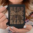 Read Coquette Bow Retro Western Groovy Leopard Reading Graphic Print Coffee Mug Unique Gifts Read Coquette Bow Retro Western Groovy Leopard Reading Graphic Print Coffee Mug Unique Gifts