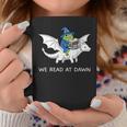 We Read At Dawn Bookish Frog Wizard Reading Graphic Print Coffee Mug Unique Gifts We Read At Dawn Bookish Frog Wizard Reading Graphic Print Coffee Mug Unique Gifts