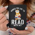 Would You Like To Read With Me Hamster Book Graphic Print Coffee Mug Unique Gifts Would You Like To Read With Me Hamster Book Graphic Print Coffee Mug Unique Gifts