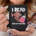 I Read Past My Bed Time Librarian Book Reading Anglerfish Graphic Print Coffee Mug Unique Gifts