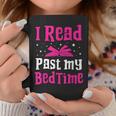 I Read Past My Bedtime Books Lover Bookworm Bookaholic Graphic Print Coffee Mug Unique Gifts