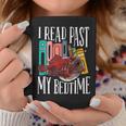 I Read Past My Bedtime Bookworm Book Lovers Graphic Print Coffee Mug Unique Gifts