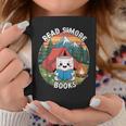 Read Smore Books Cute Marshmallow Camp Reading Library Kids Graphic Print Coffee Mug Unique Gifts