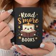 Read S'More Books Reading Campfire Camping Graphic Print Coffee Mug Unique Gifts