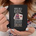 Never Take A Reading Advise For Books & Wine Lover Bookworm Graphic Print Coffee Mug Unique Gifts