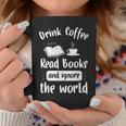 Reading Book Literature Library T-Shirt Graphic Print Coffee Mug Unique Gifts