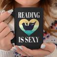 Reading Books In Bathtub Bathing Sexy Bookworm Reading Rats Graphic Print Coffee Mug Unique Gifts
