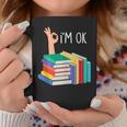 Reading Books Librarian Reader Nerd I'm Ok Graphic Print Coffee Mug Unique Gifts Reading Books Librarian Reader Nerd I'm Ok Graphic Print Coffee Mug Unique Gifts