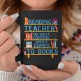 Reading Books Reading Teacher Graphic Print Coffee Mug Unique Gifts