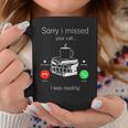 Reading Bookworm Book Lovers Literary Bibliophile Dad Mom Graphic Print Coffee Mug Unique Gifts