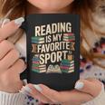 Reading Is My Favorite Sport Book Lover Reader Graphic Print Coffee Mug Unique Gifts Reading Is My Favorite Sport Book Lover Reader Graphic Print Coffee Mug Unique Gifts