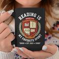 Reading Is My Favorite Sport Varsity Reading Club Book Graphic Print Coffee Mug Unique Gifts Reading Is My Favorite Sport Varsity Reading Club Book Graphic Print Coffee Mug Unique Gifts