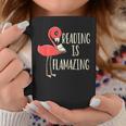 Reading Is Flamazing Reading Lover Book Nerd Bookworm Graphic Print Coffee Mug Unique Gifts