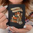Reading Fox My Weekend Is Fully Booked Book Lover Graphic Print Coffee Mug Unique Gifts