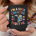 Reading Outfit I’m a Book Character For Teachers And Graphic Print Coffee Mug Unique Gifts