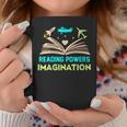 Reading Powers Imagination Book Nerd Reading Graphic Print Coffee Mug Unique Gifts Reading Powers Imagination Book Nerd Reading Graphic Print Coffee Mug Unique Gifts