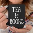 Reading Quote Tea & Books Reader Librarian Tea Drinker Graphic Print Coffee Mug Unique Gifts Reading Quote Tea & Books Reader Librarian Tea Drinker Graphic Print Coffee Mug Unique Gifts