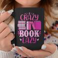Reading Reader Crazy Book Lady English Teacher Graphic Print Coffee Mug Unique Gifts