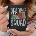 Reading Squad Book Lover Reading Teacher Bookworm For Men Women Girls Kids Graphic Print Coffee Mug Unique Gifts