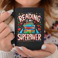 Reading Is My Superpower Bookworm Book Lover Graphic Print Coffee Mug Unique Gifts