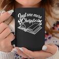 Reading Women Girls Book Lover Just One More Chapter Graphic Print Coffee Mug Unique Gifts