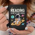 Reading Is Out Of This World Cute Astronaut Books Lover Graphic Print Coffee Mug Unique Gifts Reading Is Out Of This World Cute Astronaut Books Lover Graphic Print Coffee Mug Unique Gifts