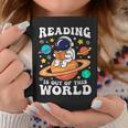 Reading Is Out Of This World Space Books Lover Kids Graphic Print Coffee Mug Unique Gifts