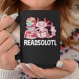 Readsolotl Axolotl Reading Fish Books Lizard Graphic Print Coffee Mug Unique Gifts Readsolotl Axolotl Reading Fish Books Lizard Graphic Print Coffee Mug Unique Gifts