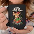 Reindeer Merry Christmas Books Matching Men Women Kids Graphic Print Coffee Mug Unique Gifts Reindeer Merry Christmas Books Matching Men Women Kids Graphic Print Coffee Mug Unique Gifts