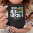 I Rescue Books Trapped Bookstore Book Reader Bookworm Graphic Print Coffee Mug Unique Gifts