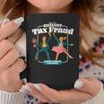 Retro Children's Book Learning Series How To Commit Tax Fraud Family Friendly Learning Graphic Print Coffee Mug Unique Gifts