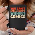 Retro Graphic Novels Superheroes Art Vintage Comic Books Graphic Print Coffee Mug Unique Gifts