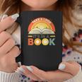 Retro Open Book Rainbow Reading Graphic Graphic Print Coffee Mug Unique Gifts
