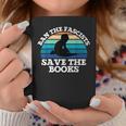 Retro Vintage Ban The Fascists Save The Books Book Lovers Graphic Print Coffee Mug Unique Gifts Retro Vintage Ban The Fascists Save The Books Book Lovers Graphic Print Coffee Mug Unique Gifts