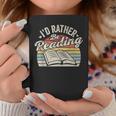 Retro Vintage I'd Rather Be Reading Book Lover Reader Graphic Print Coffee Mug Unique Gifts Retro Vintage I'd Rather Be Reading Book Lover Reader Graphic Print Coffee Mug Unique Gifts
