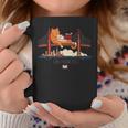 San Francisco Big Cat Reading Book Golden Gate Bridge Graphic Print Coffee Mug Unique Gifts San Francisco Big Cat Reading Book Golden Gate Bridge Graphic Print Coffee Mug Unique Gifts