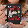 Say No To Drugs Say Yes To Books Red Ribbon Week Awareness Graphic Print Coffee Mug Unique Gifts Say No To Drugs Say Yes To Books Red Ribbon Week Awareness Graphic Print Coffee Mug Unique Gifts