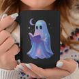 Scary Reading Book Lovers Halloween Costume Pastel Ghost Graphic Print Coffee Mug Unique Gifts