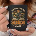 Senior 2026 Final Chapter Retro Book Lover Last First Day Graphic Print Coffee Mug Unique Gifts