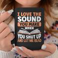 Shut Up And Let Me Read Bookworm Book Lovers Graphic Print Coffee Mug Unique Gifts